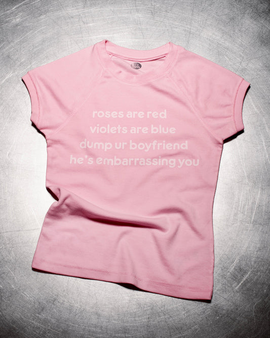 Embarrassing boyfriend T-shirt